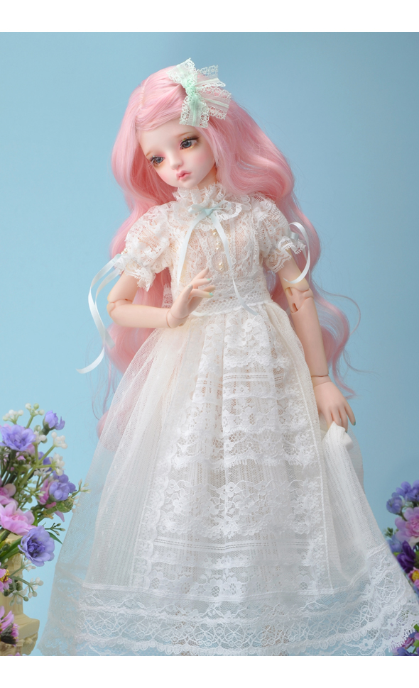 MSD - HHR 2201 Dress (White) [A9-5-1]