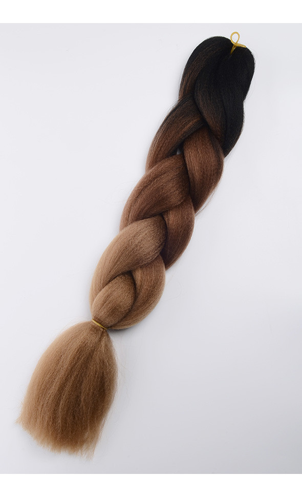 Gradation Color Braiding Afro Curls Hair - M57 (120cm)