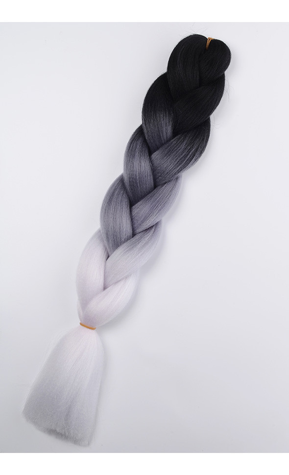Gradation Color Braiding Afro Curls Hair - M62 (120cm)