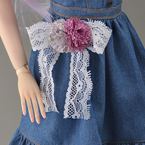 SD - LDBA Corsage Deco Pin (Violet)