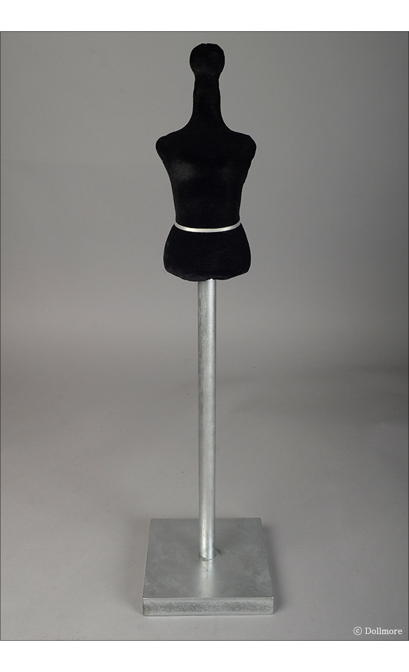 SD Size Resin Dress Form (Black Velvet)