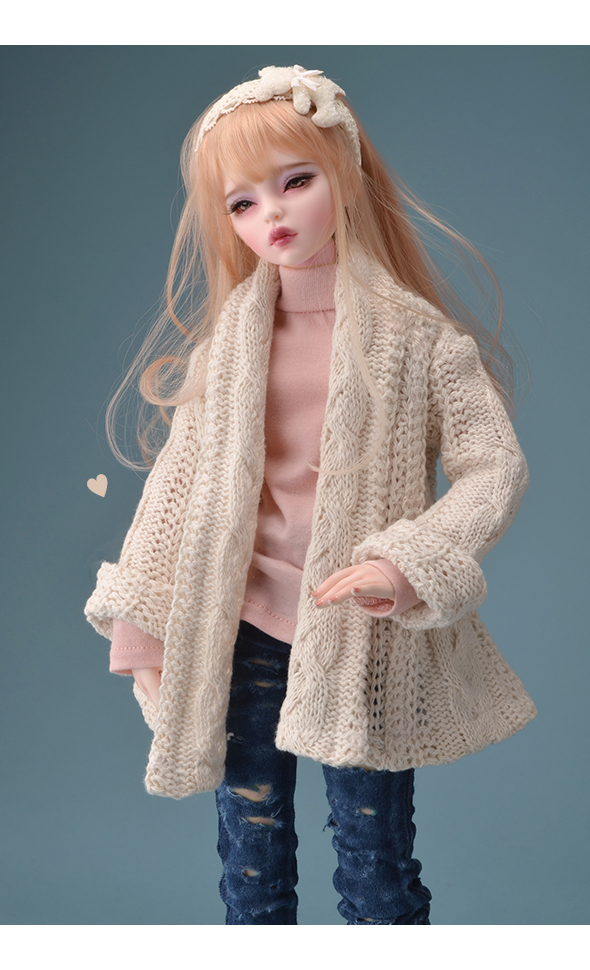 MSD - NNKK Cardigan (Beige)