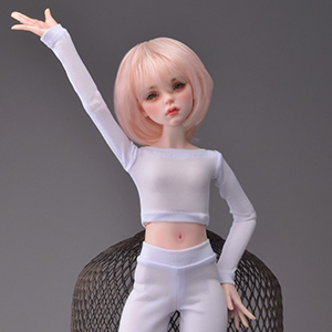 MSD - UM22 Crop T Shirt (White)