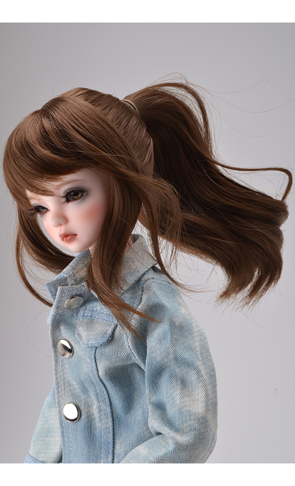 (7-8) Samu Ponytail Wig (Brown)