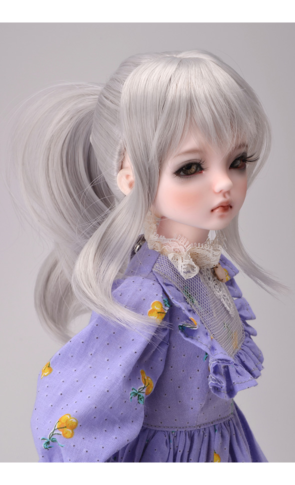 (7-8) Samu Ponytail Wig (Gray)