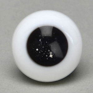 12mm Glass Eyes (W11-3 Black)