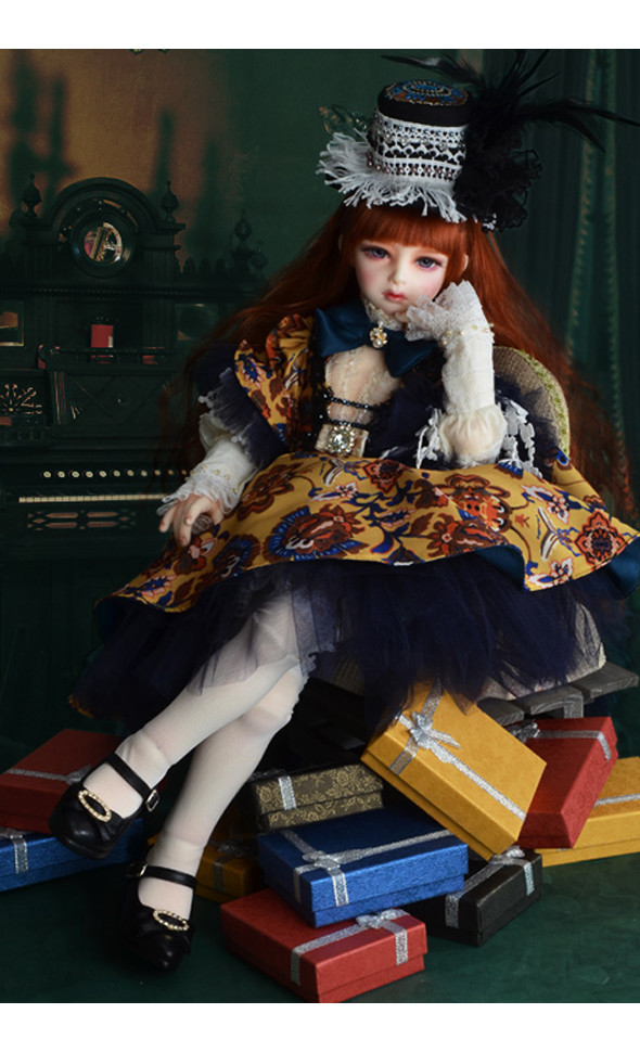 (Limited Costume)Illua Doll Size - Mosaic Clown Dress Set - LE10