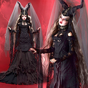 (Limited Costume)Model Doll F Size - Brambly Dress Set - LE10