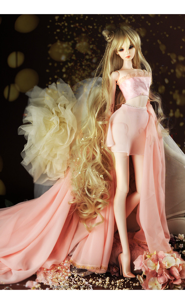 (Limited Costume)Model Doll Size - Catimini Dress Set - LE10