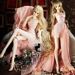(Limited Costume)Model Doll Size - Catimini Dress Set - LE10