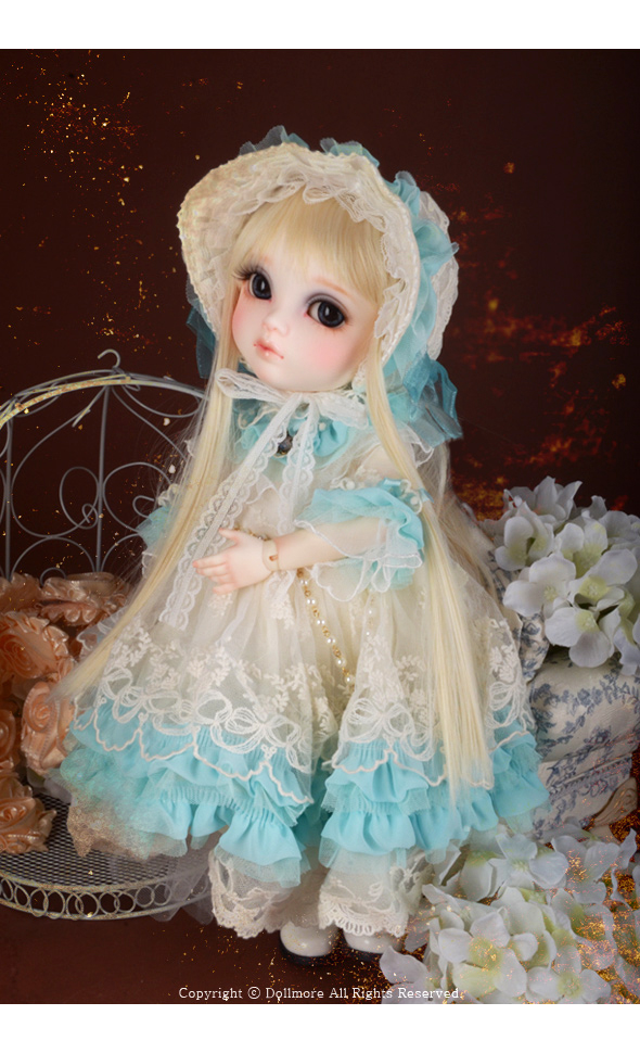 (Limited Clothes Set) Mokashura Size - A Little Trip Blue Clothes Set - LE10