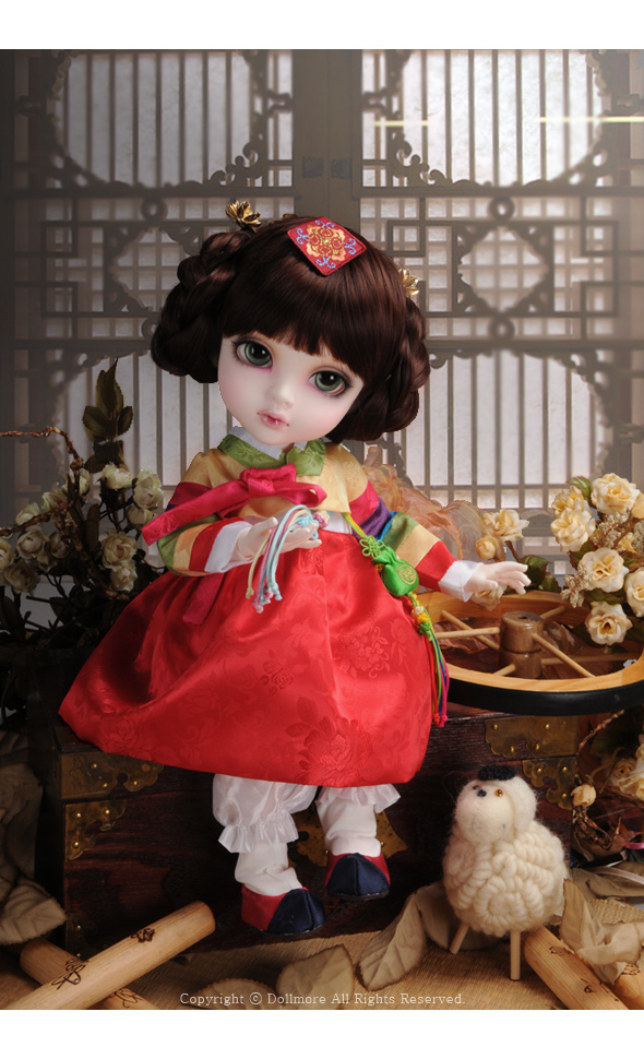 (Limited Clothes Set) Mokashura Size - Kkokcdugaksi Girl Clothes Set - LE10