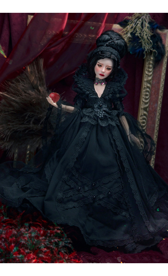 (Limited Dress Set) Grace Doll Size - Flame of Black Clothes Set - LE 20