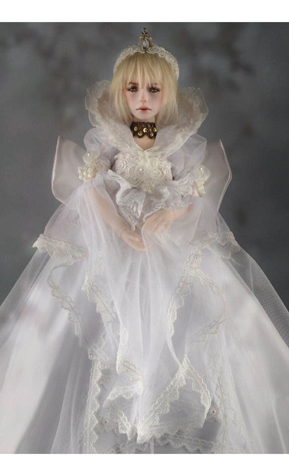 (Limited Dress Set) Grace Doll Size - Flame of White Clothes Set - LE 20