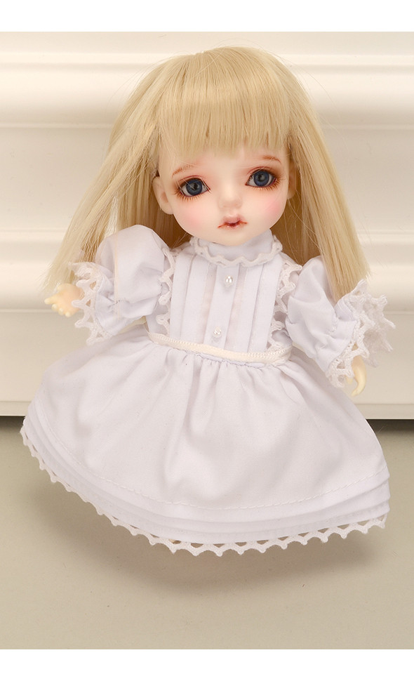 Bebe Doll Size - SW Dress (White)