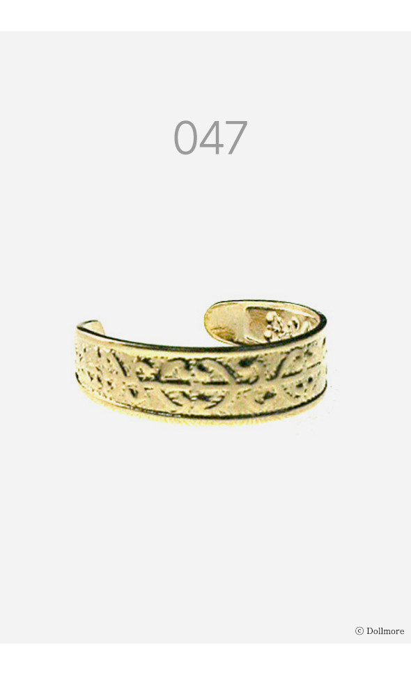 All size bracelet - Ribwork(14Kgold plating : 047)