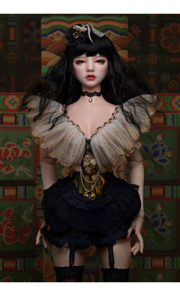 (Limited Dress Set)Trinity Doll Size - Dress Up Clothes Set(C Black) - LE10