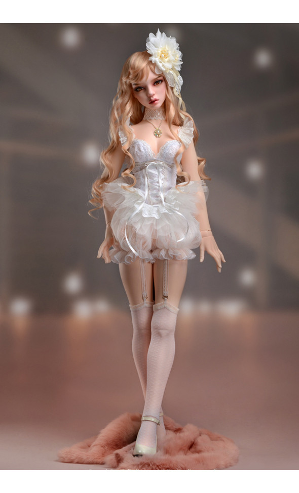 (Limited Dress Set)Trinity Doll Size - Dress Up Clothes Set (White) - LE20