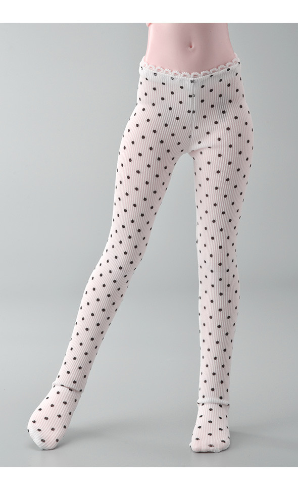MSD - CC Spot Panty Stocking (White)
