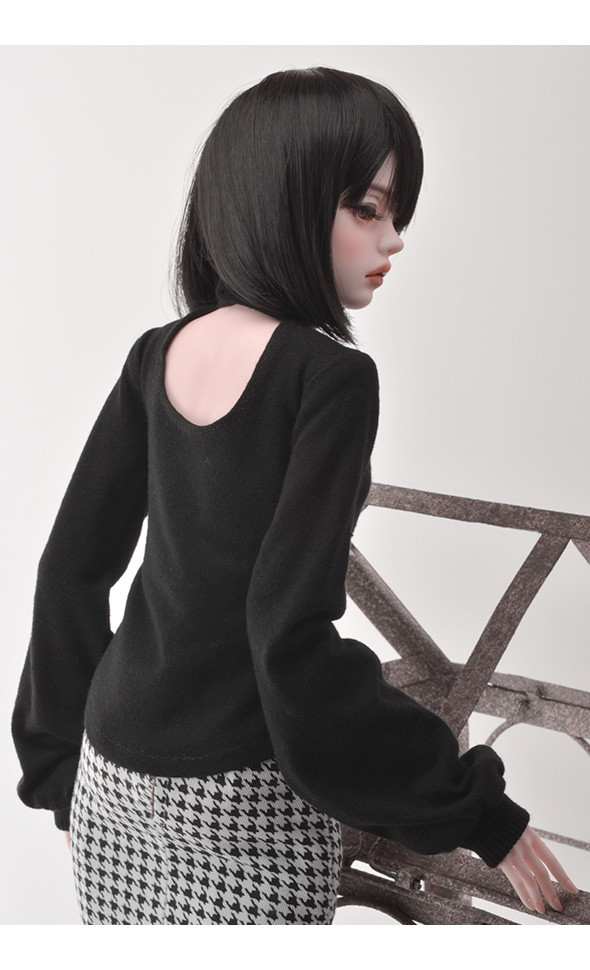 Model F - Backless T Shirts (Black) 