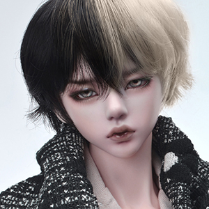 (8-9) Ban Short Wig (Black Beige)