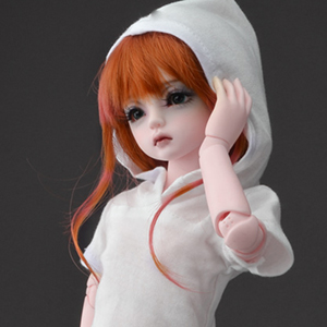 MSD - Half-sleeve Hood T-shirt (White)