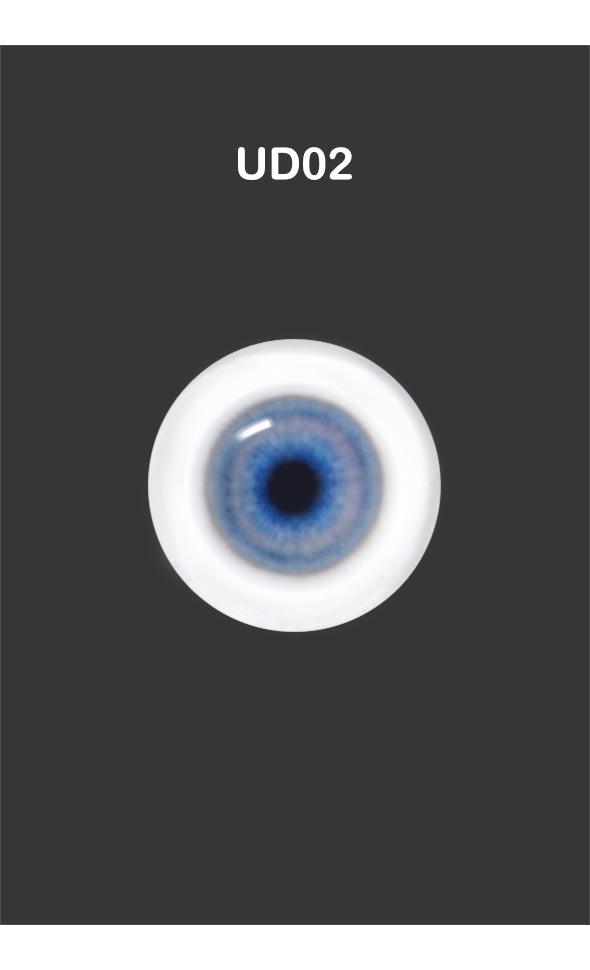 12mm Painting Flat Round Glass Eyes (UD02)