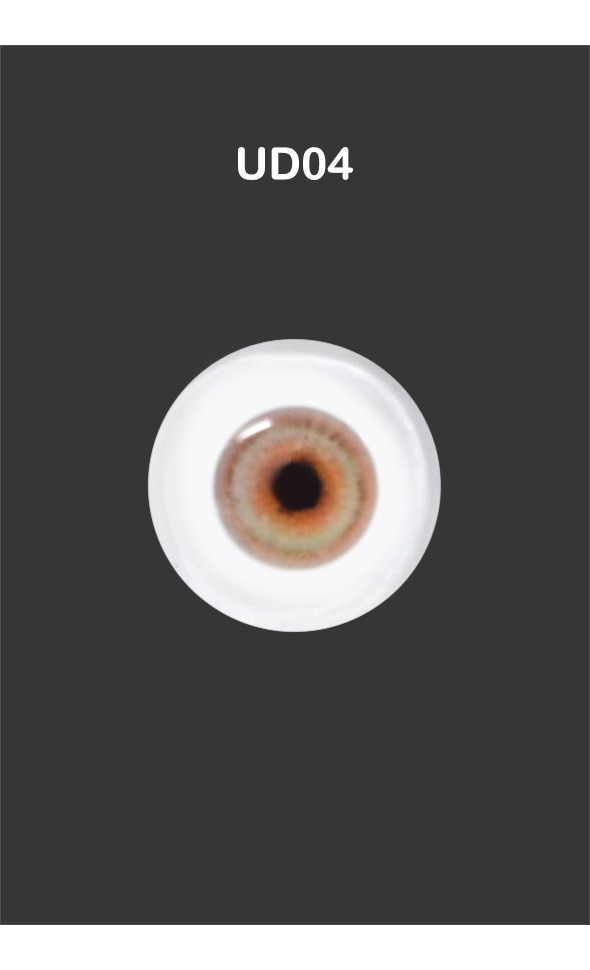 12mm Painting Flat Round Glass Eyes (UD04)