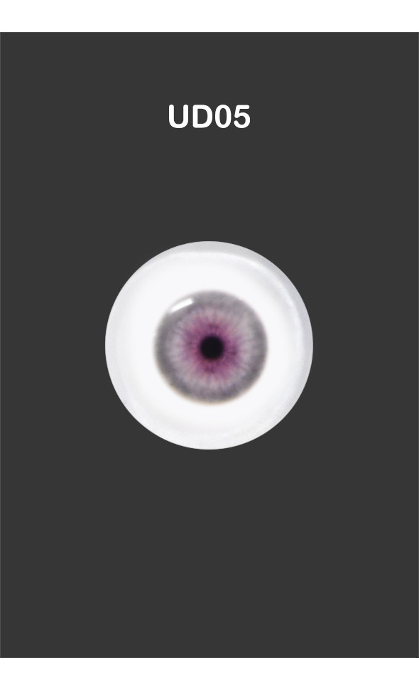 12mm Painting Flat Round Glass Eyes (UD05)