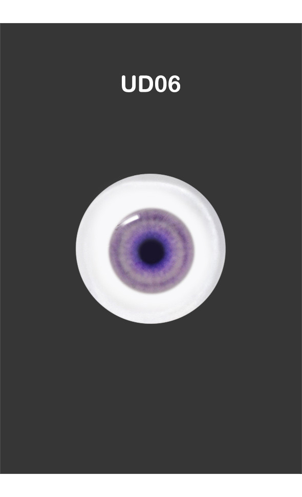 12mm Painting Flat Round Glass Eyes (UD06)