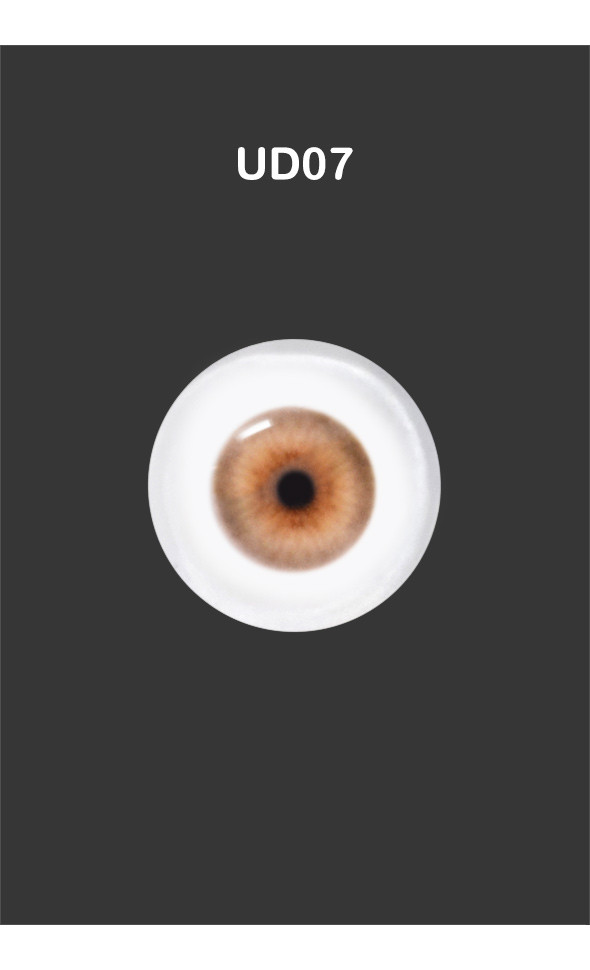12mm Painting Flat Round Glass Eyes (UD07)