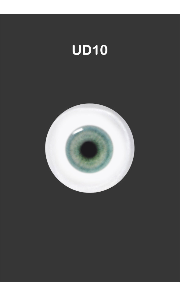 12mm Painting Flat Round Glass Eyes (UD10)