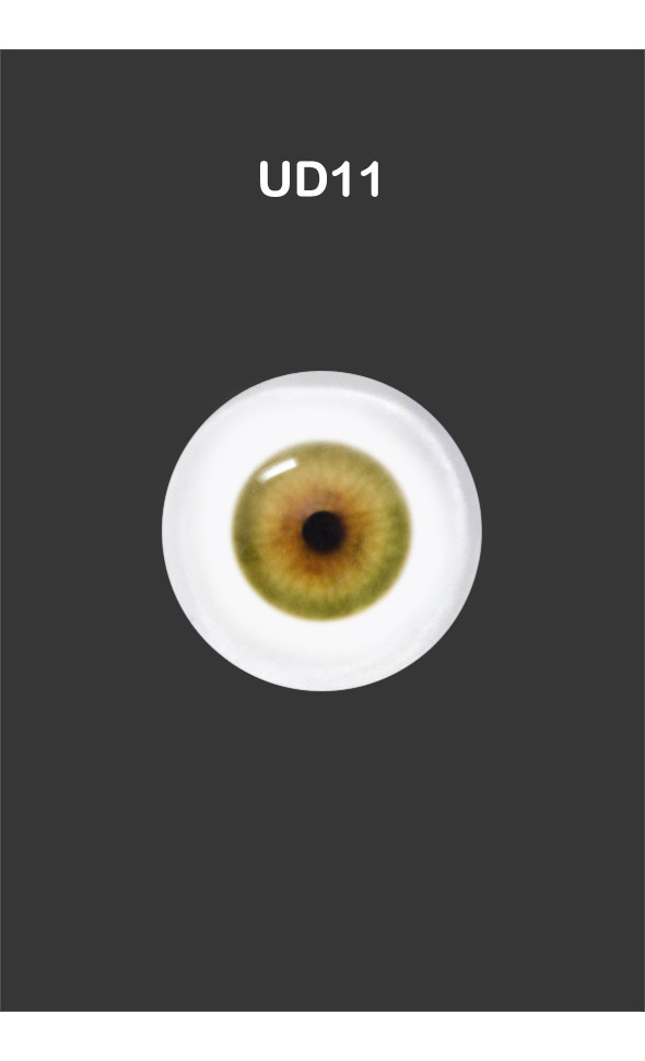 12mm Painting Flat Round Glass Eyes (UD11)