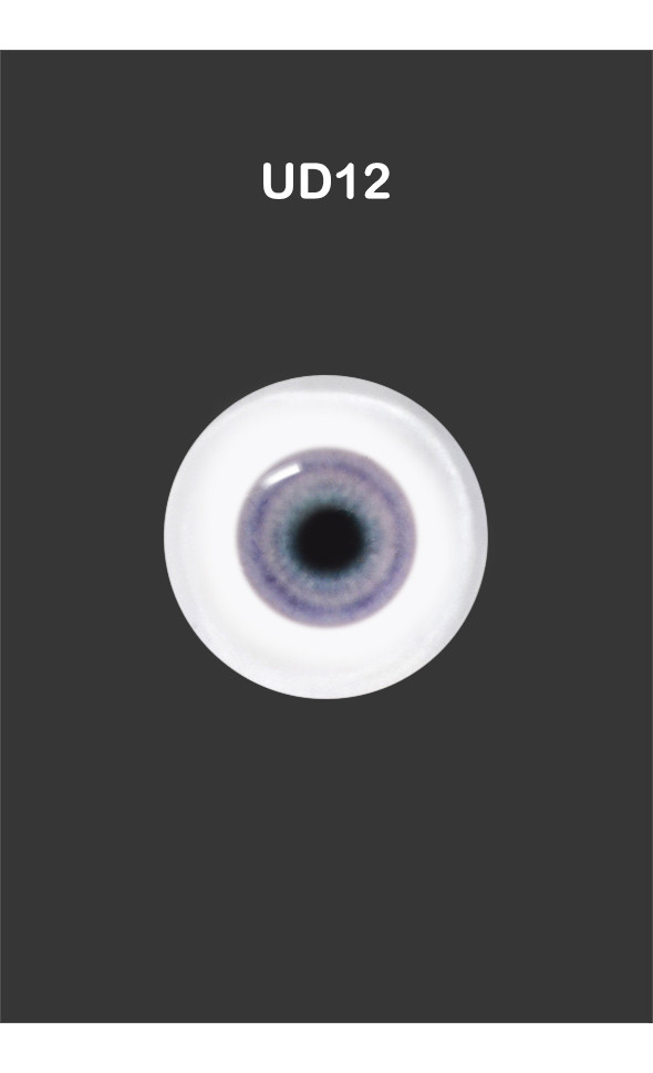 12mm Painting Flat Round Glass Eyes (UD12)