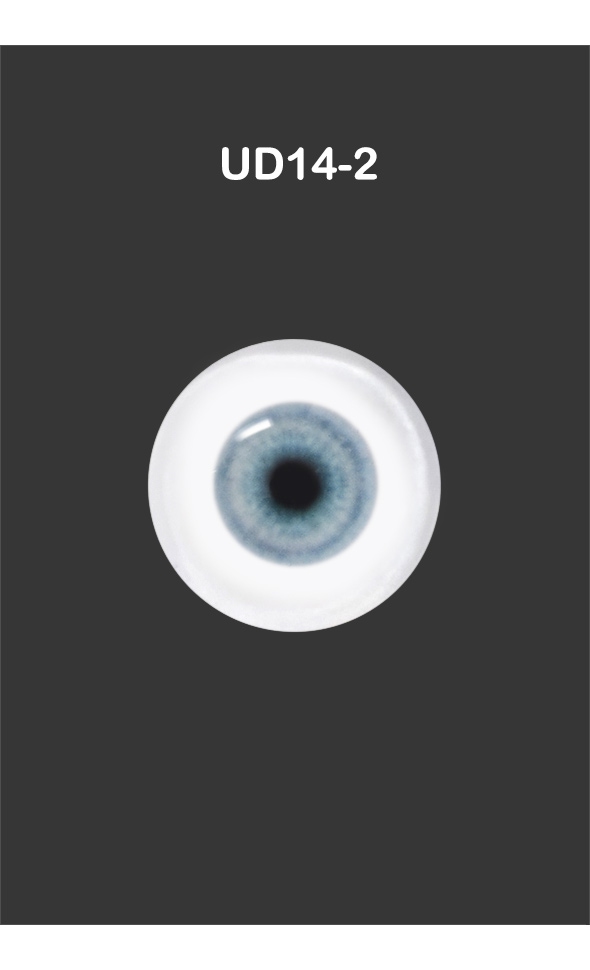 12mm Painting Flat Round Glass Eyes (UD14-2)  