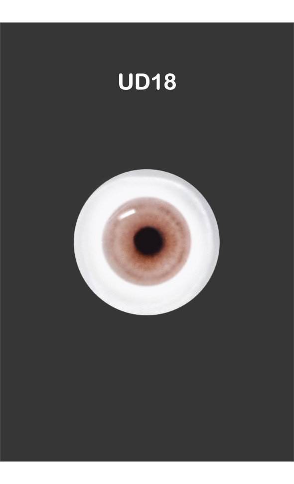 12mm Painting Flat Round Glass Eyes (UD18) 