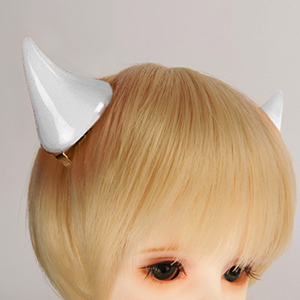 Devil HairPin Set (White)