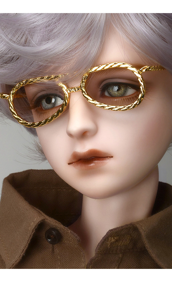 SD - Hera Lensless Glasses (Gold)