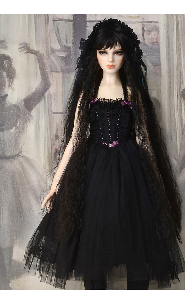 (Limited Costume) Trinity Doll F Size - Dunkel Giselle Dress Set - LE10