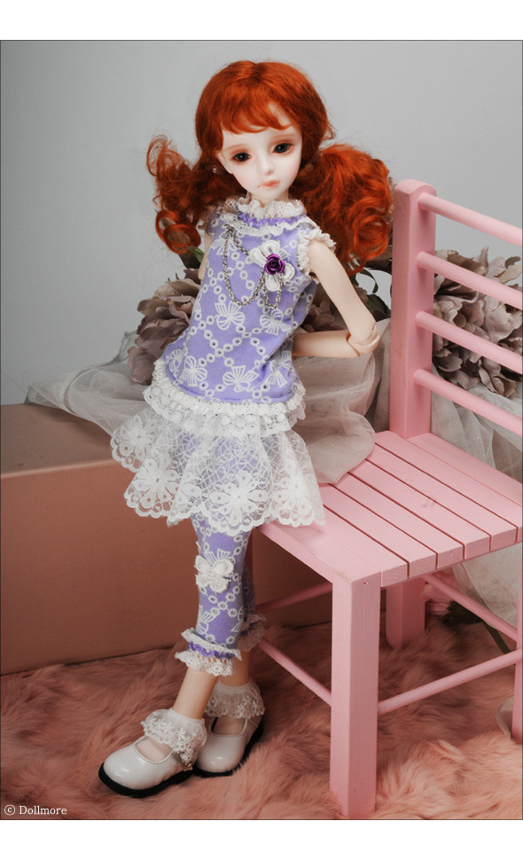 MSD Size - Jenny Dress Set (Violet)