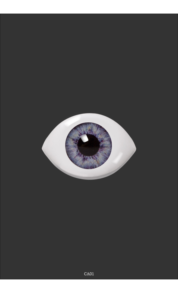 14mm - Optical Crystal Oval Acrylic Eyes (CA-01)[N7-3-6]