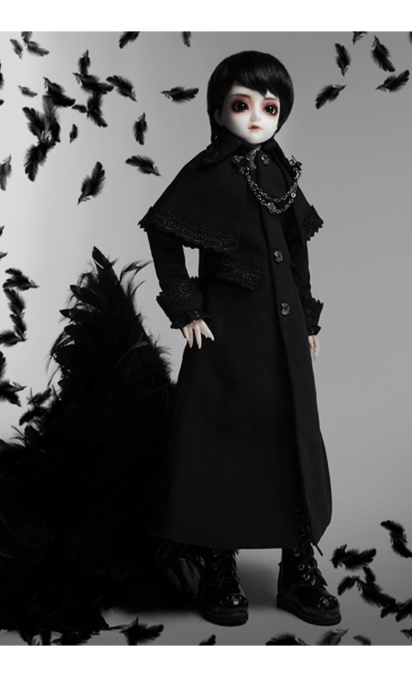 (Limited Costume)MSD Size - Awesome Black Clothes Set - LE10