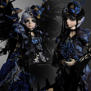 (Limited Costume)MSD Size - Blue Thorn Clothes Set - LE 30