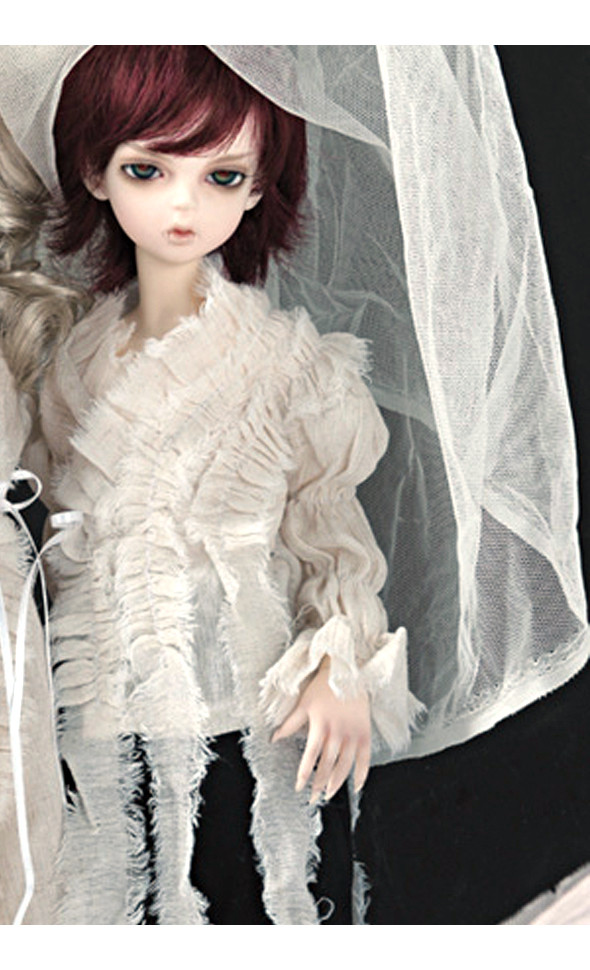 (Limited Costume)MSD Size - Ice Glass Side Pants Clothes Set(BWB)- LE44