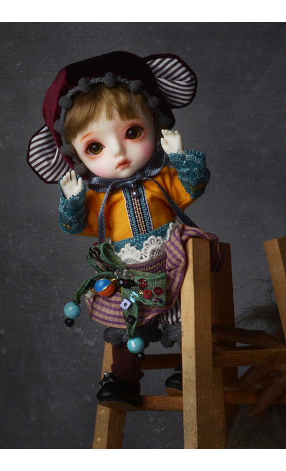 (Limited Costume)Bebe Doll Size - Adorable Clown Clothes Set - LE20