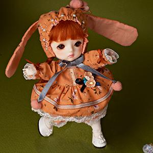 (Limited Costume)Bebe Doll Size - Carrot Princess Clothes Set - LE20