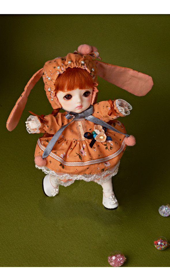 (Limited Costume)Bebe Doll Size - Carrot Princess Clothes Set - LE20