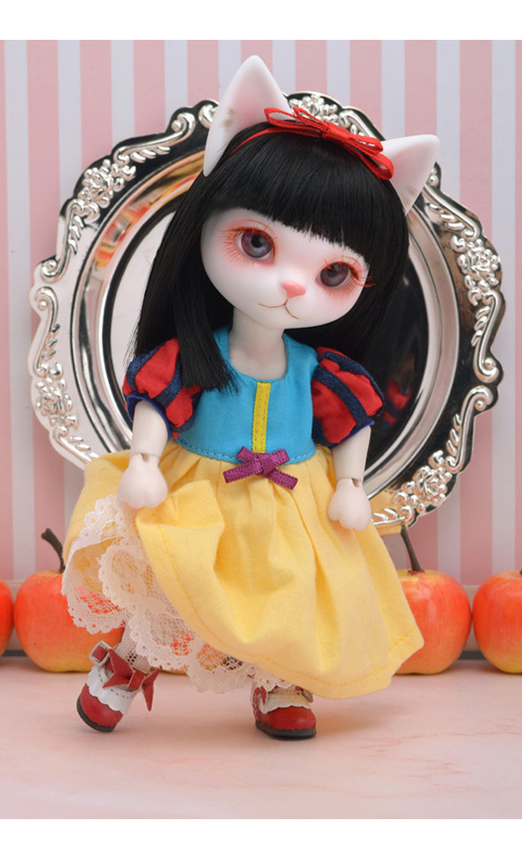 (Limited Costume)Bebe Doll Size - Snow White Princess Dress Set - LE20