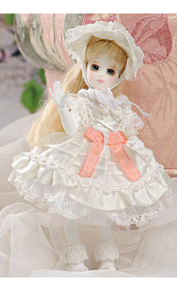 (Limited Costume)Elf Elly Doll Size - Sweet Rose Dress Set - LE30