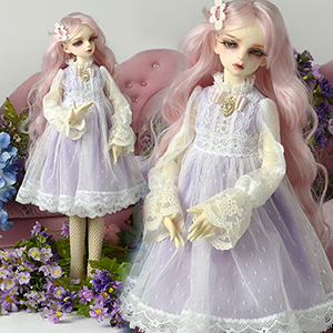 MSD - VAWD Dress(L Violet)